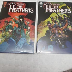 The Heathens #1, #2 Comic Book Lot Aftershock Comics